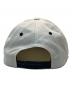 中古・古着 stussy (ステューシー) Big Basic Vintage Cap ホワイト×ブラック：5000円