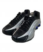 NIKEナイキ）の古着「Women's Shox R4」｜Black/Metallic Silve