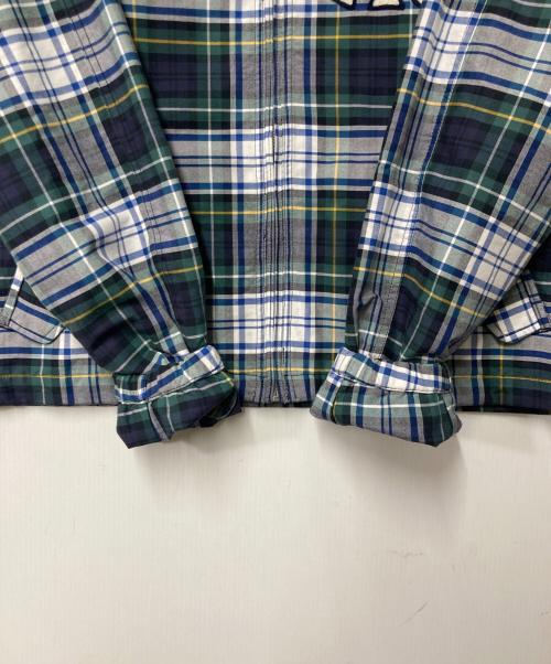 POLO RALPH LAUREN（ポロ・ラルフローレン）POLO RALPH LAUREN (ポロ・ラルフローレン) ヤンキース オックスフォード ジャケット グリーン×ネイビー サイズ:Mの古着・服飾アイテム