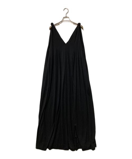 MUSE（ミューズ）MUSE (ミューズ) Prime wool jersey ワンピース ブラック サイズ:Freeの古着・服飾アイテム