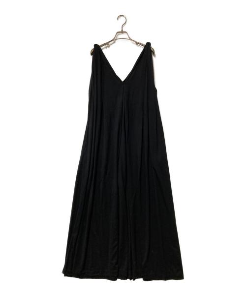 MUSE（ミューズ）MUSE (ミューズ) Prime wool jersey ワンピース ブラック サイズ:Freeの古着・服飾アイテム