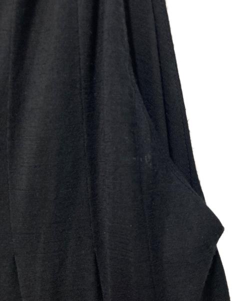 MUSE（ミューズ）MUSE (ミューズ) Prime wool jersey ワンピース ブラック サイズ:Freeの古着・服飾アイテム