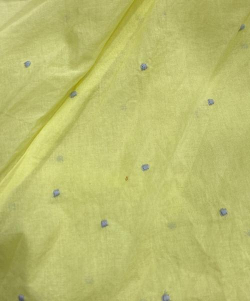 DRESSTERIOR（ドレステリア）DRESSTERIOR (ドレステリア) ドット刺繍ボリュームワンピース イエロー サイズ:SIZE 38の古着・服飾アイテム