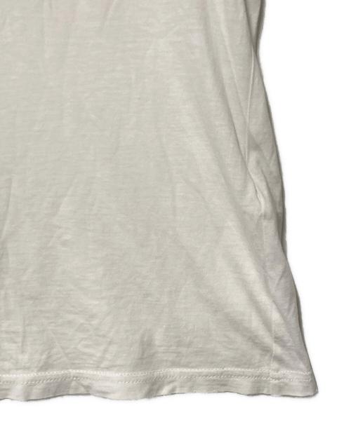 CELINE（セリーヌ）CELINE (セリーヌ) ロゴプリントTシャツ ホワイト サイズ:XSの古着・服飾アイテム