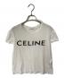 CELINE（セリーヌ）の古着「ロゴプリントTシャツ」｜ホワイト