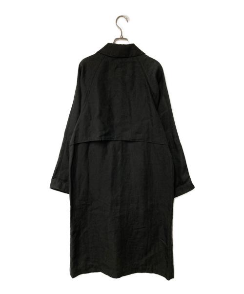 DES PRES（デ プレ）DES PRES (デ プレ) リネンオックスフォード ステンカラーコート グレー サイズ:36の古着・服飾アイテム