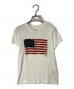 POLO RALPH LAURENポロ・ラルフローレン）の古着「刺繍Tシャツ」｜ホワイト