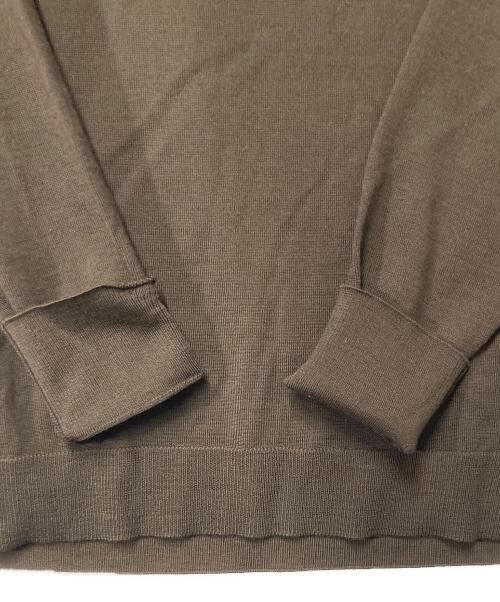MUSE de Deuxieme Classe（ミューズ ドゥーズィエム クラス）MUSE de Deuxieme Classe (ミューズ ドゥーズィエム クラス) FF30 クルーネック プルオーバー ブラウン サイズ:38の古着・服飾アイテム