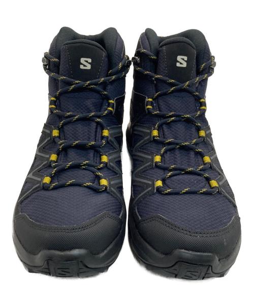 SALOMON（サロモン）SALOMON (サロモン) トレッキングシューズ ネイビー サイズ:UK/7.5　EU/41 1/3　USA 8　CN260　JP26の古着・服飾アイテム