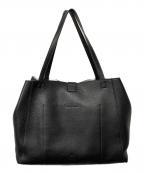 LANVIN COLLECTIONランバンコレクション）の古着「レザートートバッグ」｜ブラック