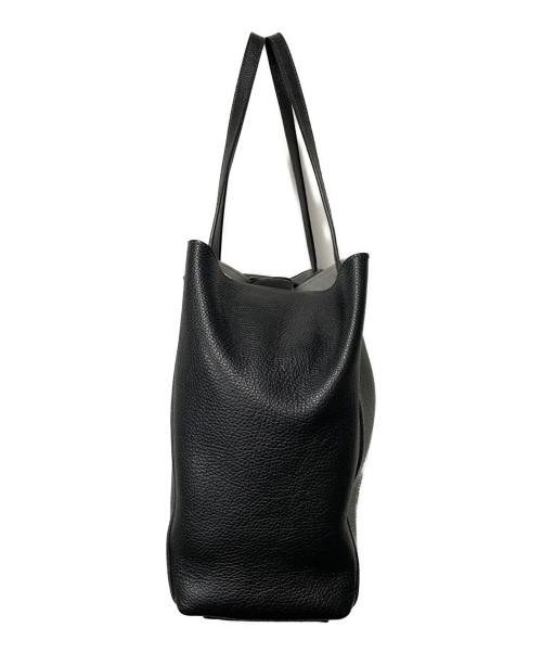 LANVIN COLLECTION（ランバンコレクション）LANVIN COLLECTION (ランバンコレクション) レザートートバッグ ブラックの古着・服飾アイテム