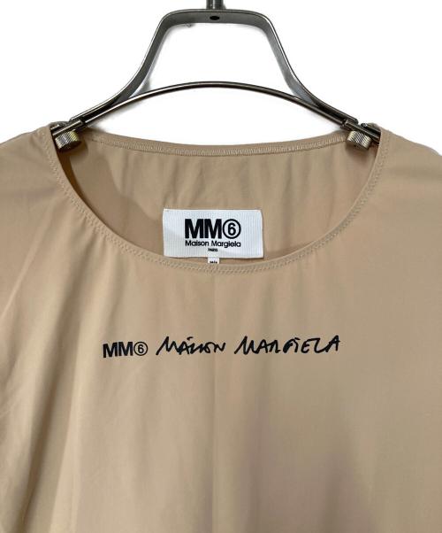 MM6 Maison Margiela（エムエムシックスメゾンマルジェラ）MM6 Maison Margiela (エムエムシックスメゾンマルジェラ) ボディスーツ ベージュ サイズ:Mの古着・服飾アイテム