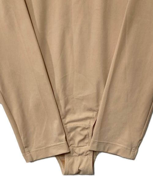 MM6 Maison Margiela（エムエムシックスメゾンマルジェラ）MM6 Maison Margiela (エムエムシックスメゾンマルジェラ) ボディスーツ ベージュ サイズ:Mの古着・服飾アイテム