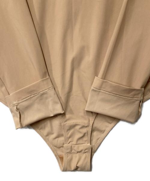 MM6 Maison Margiela（エムエムシックスメゾンマルジェラ）MM6 Maison Margiela (エムエムシックスメゾンマルジェラ) ボディスーツ ベージュ サイズ:Mの古着・服飾アイテム