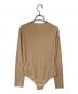 MM6 Maison Margiela (エムエムシックスメゾンマルジェラ) ボディスーツ ベージュ サイズ:M：9000円