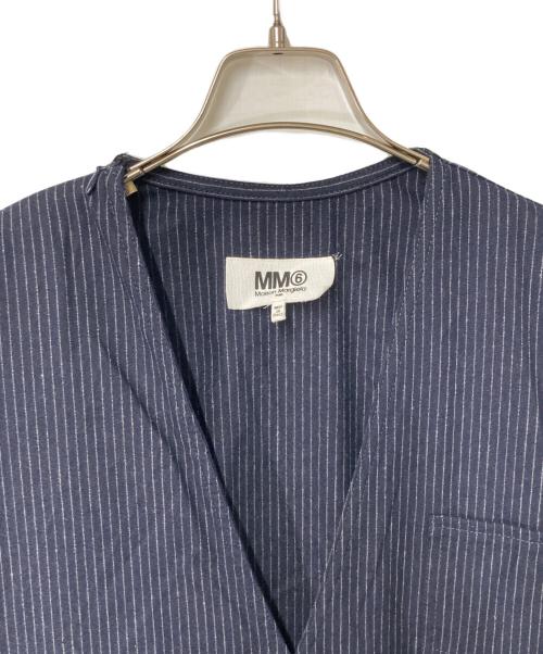 MM6 Maison Margiela（エムエムシックスメゾンマルジェラ）MM6 Maison Margiela (エムエムシックスメゾンマルジェラ) オールインワン インディゴ サイズ:36の古着・服飾アイテム