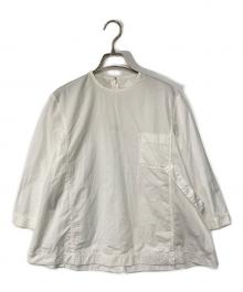 Maison Margiela（メゾンマルジェラ）の古着「プルオーバーブラウス」｜ホワイト