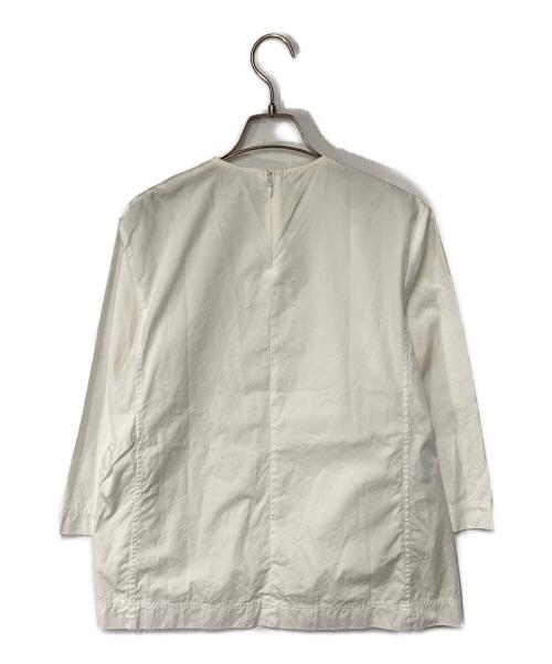 Maison Margiela（メゾンマルジェラ）Maison Margiela (メゾンマルジェラ) プルオーバーブラウス ホワイト サイズ:42の古着・服飾アイテム
