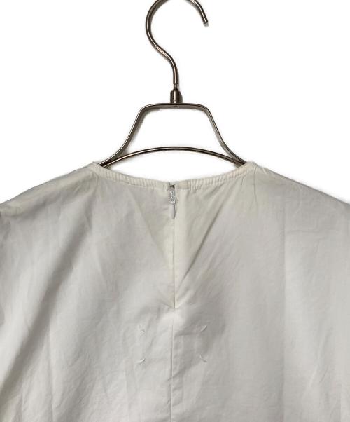 Maison Margiela（メゾンマルジェラ）Maison Margiela (メゾンマルジェラ) プルオーバーブラウス ホワイト サイズ:42の古着・服飾アイテム