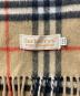 中古・古着 Burberry's (バーバリーズ) ノバチェックチェックマフラー ベージュ：5000円