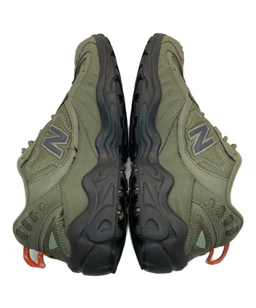 NEW BALANCE（ニューバランス）NEW BALANCE (ニューバランス) ローカットスニーカー カーキ サイズ:25.5の古着・服飾アイテム