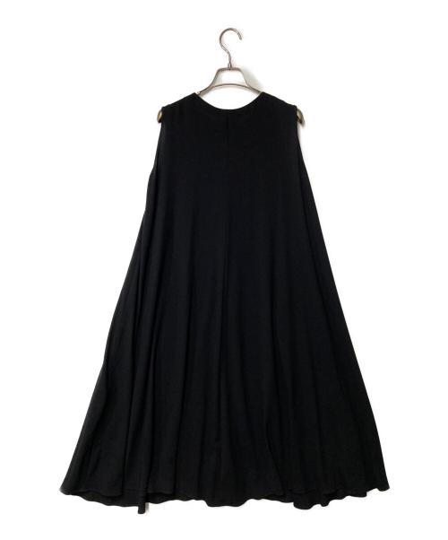 Sybilla（シビラ）Sybilla (シビラ) ノースリーブワンピース ブラック サイズ:Mの古着・服飾アイテム
