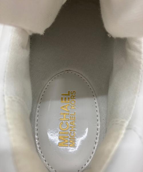 MICHAEL KORS（マイケルコース）MICHAEL KORS (マイケル・コース) バタフライモチーフスニーカー ホワイト サイズ:7Mの古着・服飾アイテム