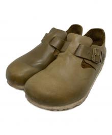 BIRKENSTOCK（ビルケンシュトック）の古着「LONDON ナチュラルレザーシューズ」｜カーキ