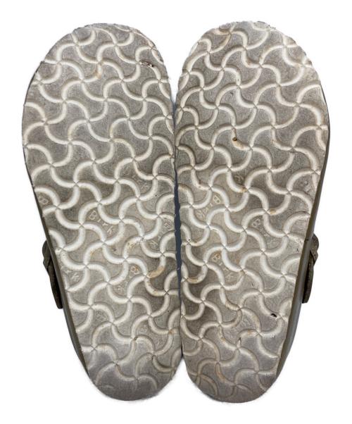 BIRKENSTOCK（ビルケンシュトック）BIRKENSTOCK (ビルケンシュトック) LONDON ナチュラルレザーシューズ カーキ サイズ:24の古着・服飾アイテム