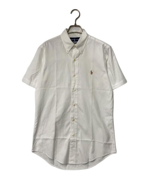 RALPH LAUREN（ラルフローレン）RALPH LAUREN (ラルフローレン) ポニー刺繍ボタンダウンシャツ ホワイト サイズ:14の古着・服飾アイテム