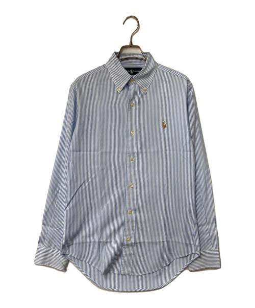 RALPH LAUREN（ラルフローレン）RALPH LAUREN (ラルフローレン) ストライプシャツ ブルー サイズ:SIZE 37-80の古着・服飾アイテム