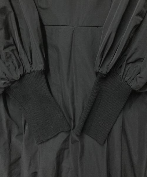 ENFOLD（エンフォルド）ENFOLD (エンフォルド) 長袖ワンピース ブラック サイズ:38の古着・服飾アイテム