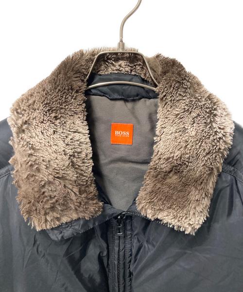 BOSS HUGO BOSS（ボス ヒューゴボス）BOSS HUGO BOSS (ボス ヒューゴボス) 中綿ジャケット ブラック サイズ:48の古着・服飾アイテム