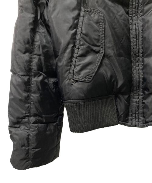 BOSS HUGO BOSS（ボス ヒューゴボス）BOSS HUGO BOSS (ボス ヒューゴボス) 中綿ジャケット ブラック サイズ:48の古着・服飾アイテム