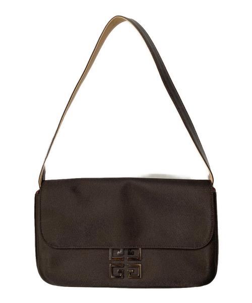 GIVENCHY（ジバンシィ）GIVENCHY (ジバンシィ) ワンショルダーバッグ ブラウンの古着・服飾アイテム