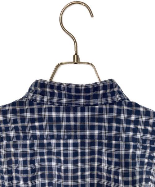POLO RALPH LAUREN（ポロ・ラルフローレン）POLO RALPH LAUREN (ポロ・ラルフローレン) チェックシャツ ネイビー サイズ:XLの古着・服飾アイテム