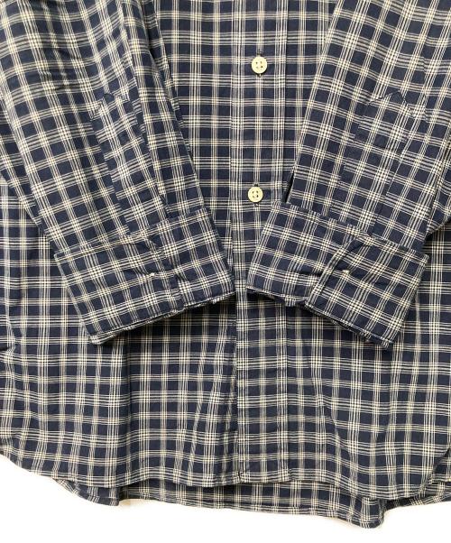 POLO RALPH LAUREN（ポロ・ラルフローレン）POLO RALPH LAUREN (ポロ・ラルフローレン) チェックシャツ ネイビー サイズ:XLの古着・服飾アイテム