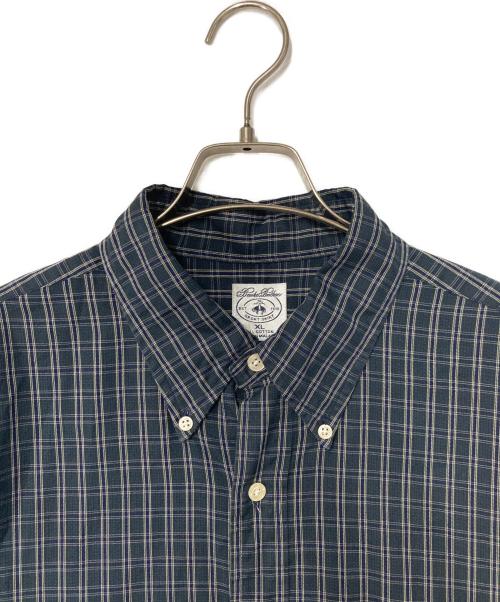 BROOKS BROTHERS（ブルックスブラザーズ）BROOKS BROTHERS (ブルックスブラザーズ) チェックシャツ グリーン サイズ:XLの古着・服飾アイテム