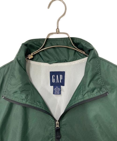 GAP（ギャップ）GAP (ギャップ) ナイロンジャケット グリーン サイズ:XLの古着・服飾アイテム