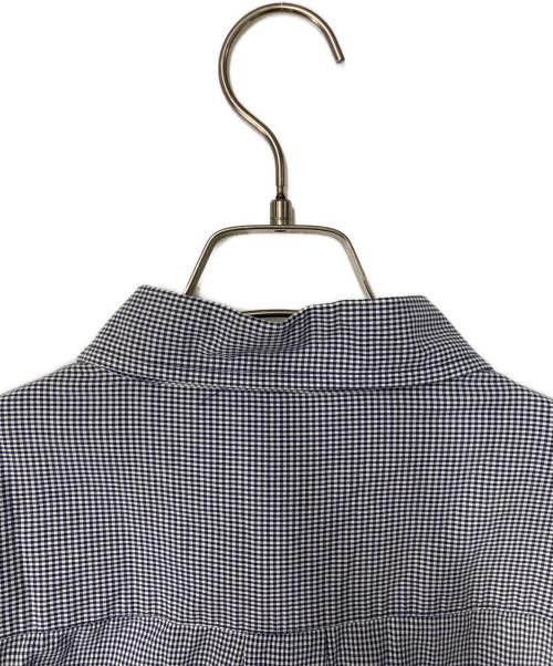 BROOKS BROTHERS（ブルックスブラザーズ）BROOKS BROTHERS (ブルックスブラザーズ) チェックボタンダウンシャツ ネイビー×ホワイト サイズ:XLの古着・服飾アイテム