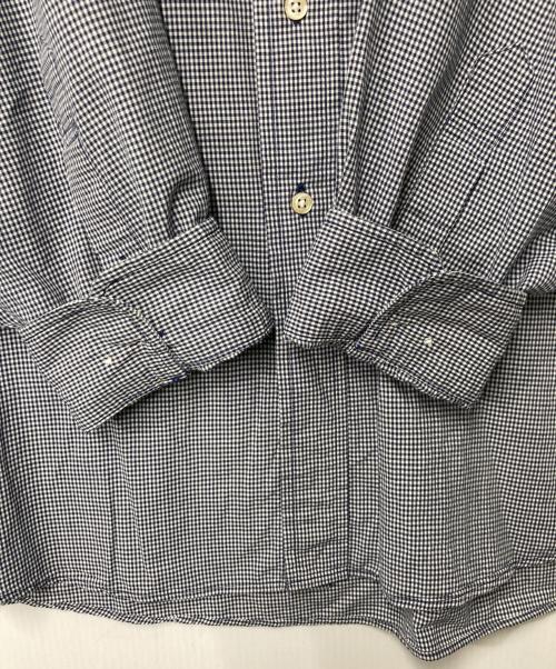 BROOKS BROTHERS（ブルックスブラザーズ）BROOKS BROTHERS (ブルックスブラザーズ) チェックボタンダウンシャツ ネイビー×ホワイト サイズ:XLの古着・服飾アイテム