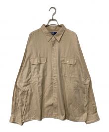 POLO RALPH LAUREN（ポロ・ラルフローレン）の古着「長袖シャツ」｜ベージュ