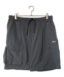 NANGA（ナンガ）の古着「Dot Air(R) UTILITY POCKET CARGO SHORTS」｜ブラック
