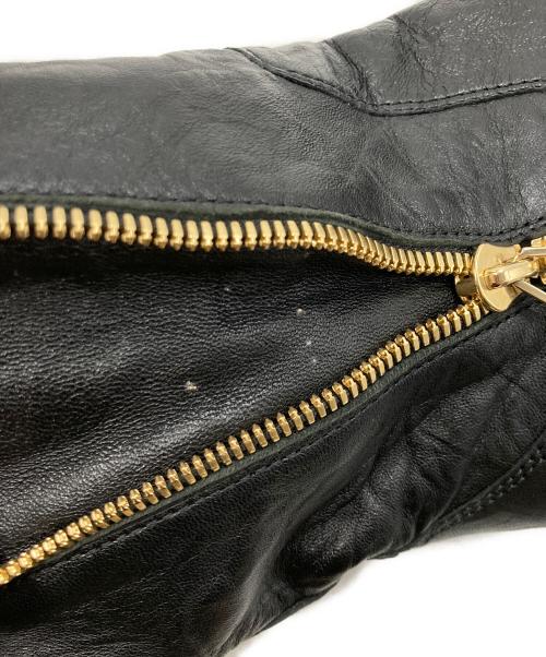 JIMMY CHOO（ジミーチュウ）JIMMY CHOO (ジミーチュウ) サイドジップハイヒールブーツ ブラック サイズ:38.5の古着・服飾アイテム