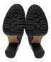 中古・古着 JIMMY CHOO (ジミーチュウ) サイドジップハイヒールブーツ ブラック サイズ:38.5：5000円