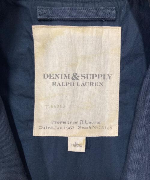 Denim & Supply Ralph Lauren（デニム＆サプライ ラルフローレン）DENIM & SUPPLY RALPH LAUREN (デニム＆サプライ ラルフローレン) ボンバージャケット ネイビー サイズ:Sの古着・服飾アイテム