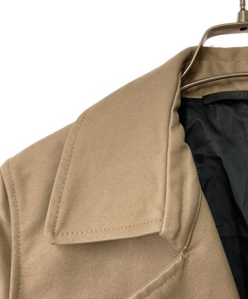 AP STUDIO（エーピーストゥディオ）AP STUDIO (エーピーストゥディオ) コットン チェスターコート ベージュ サイズ:Freeの古着・服飾アイテム