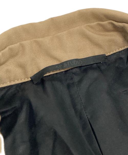 AP STUDIO（エーピーストゥディオ）AP STUDIO (エーピーストゥディオ) コットン チェスターコート ベージュ サイズ:Freeの古着・服飾アイテム