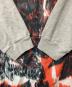 中古・古着 DRIES VAN NOTEN (ドリスヴァンノッテン) 切替ワンピース グレー×レッド サイズ:36：5000円