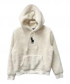 POLO RALPH LAURENポロ・ラルフローレン）の古着「ビックポニーボアパーカー」｜ホワイト